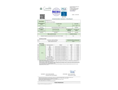 Flowrolls Olejek konopny Broad Spectrum CBG 5% - 2